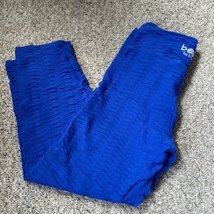 Booty By Brabants Blue Workout Capris (One Size Fits Most)